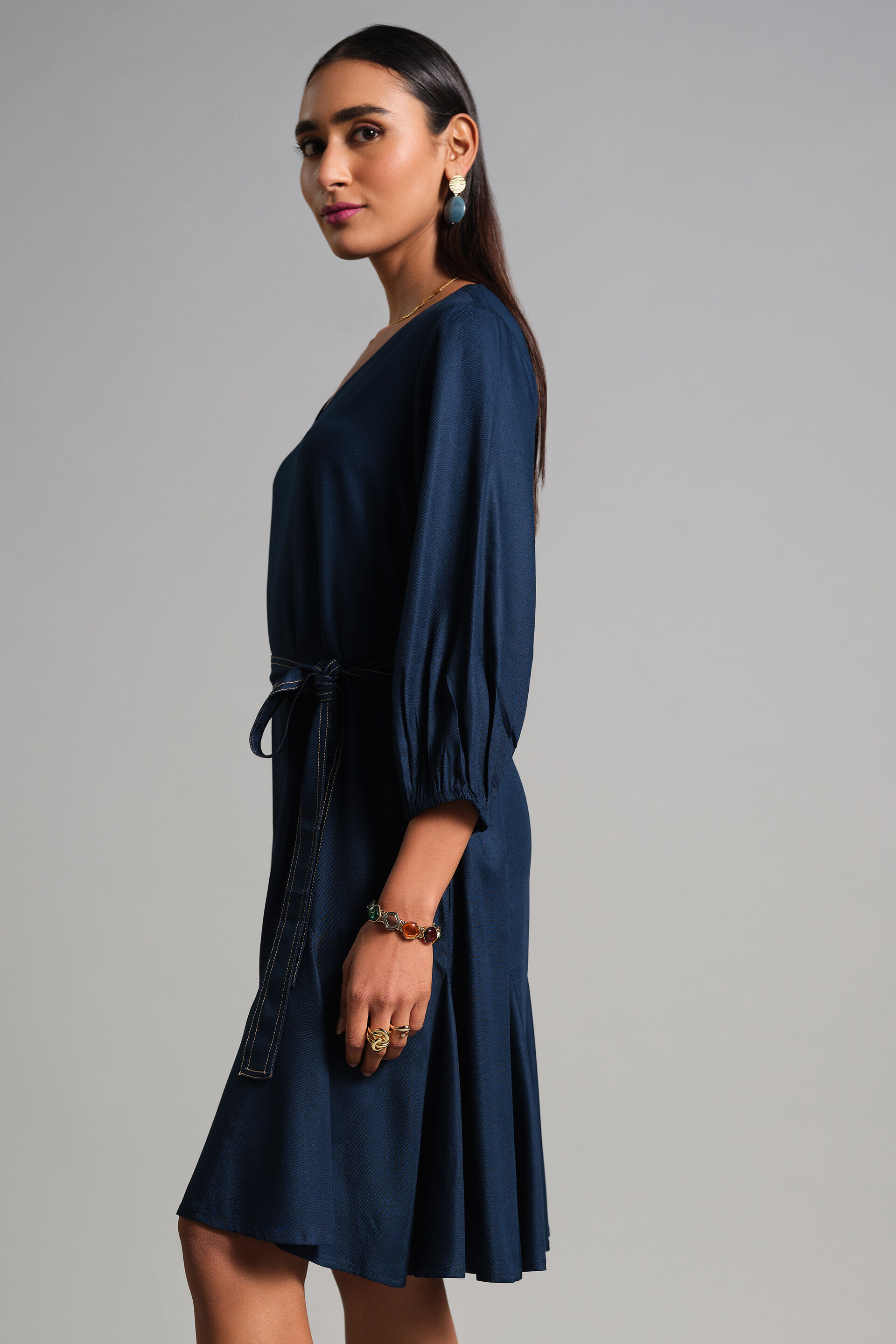 Deep Sea Dress, Navy, image 4